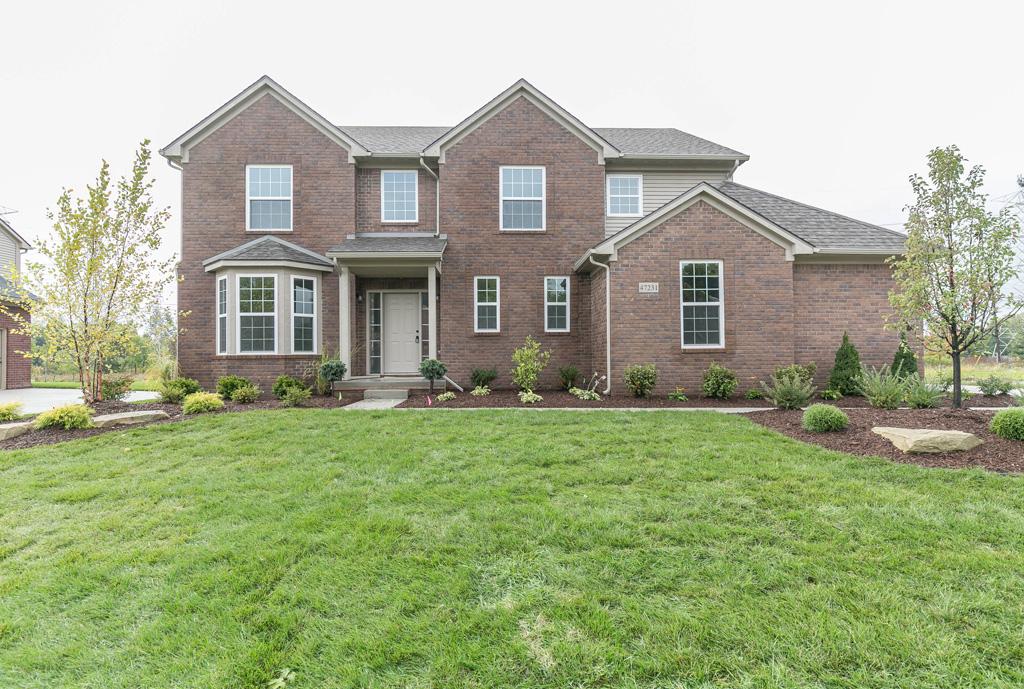 New Homes in Canton MI Exteriors Photo Gallery